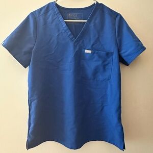 Figs Winning Blue Scrub Set